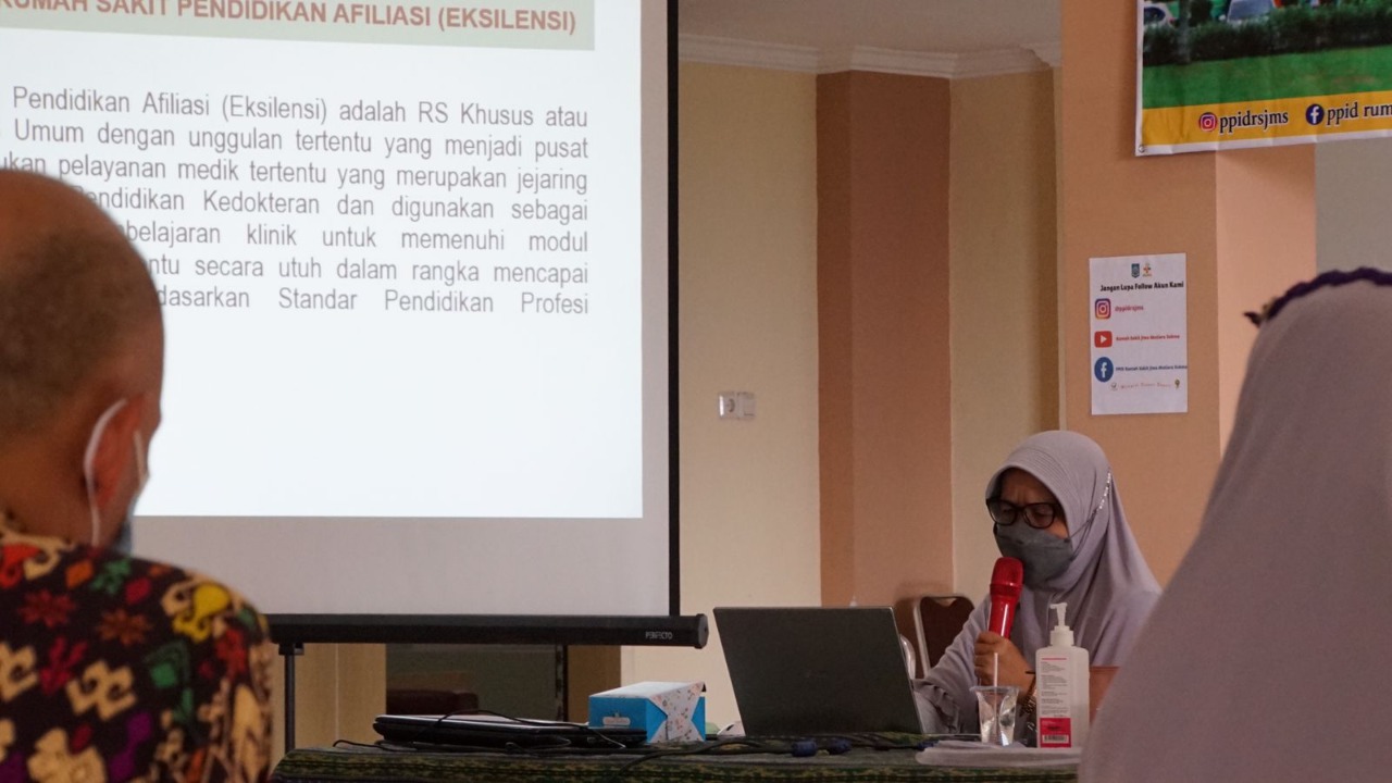 TINDAK LANJUT HASIL KONSULTASI KE KEMENKES TENTANG RS PENDIDIKAN AFILIASI, DIREKTUR SELENGGARAKAN RAKOR